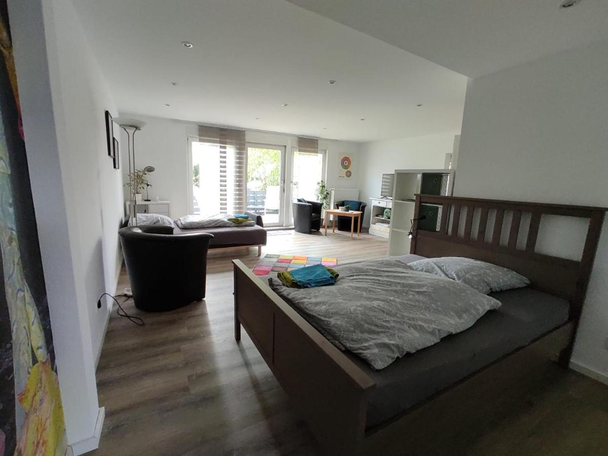 Fewo Timon Grosszuegig Modern Mit Terrasse Ca 50 Qm Hamm  Eksteriør bilde
